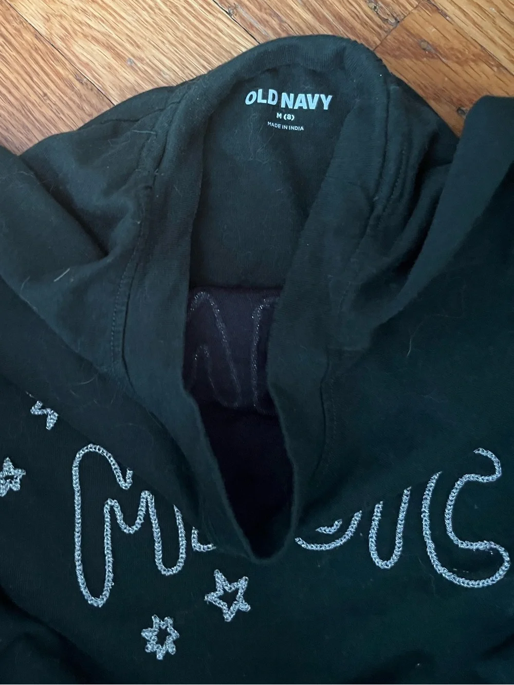 Every Day Is Magic Kids Deep Green Crop Shirt